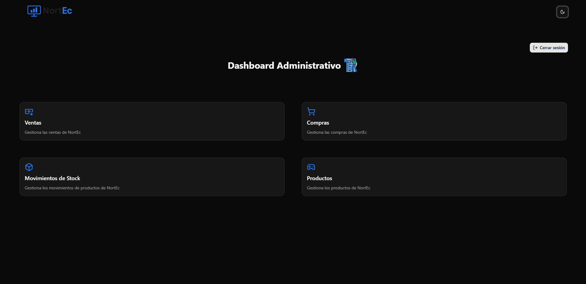 NortEc Dashboard